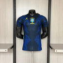 CAMISA 2 AZUL SELEÇÃO BRASILEIRA COPA DO MUNDO 2026 VERSÃO JOGADOR