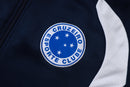 Kit agasalho de treino II Cruzeiro 2026/27 (zíper completo + bolsos)