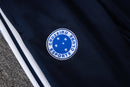 Kit agasalho de treino II Cruzeiro 2026/27 (zíper completo + bolsos)